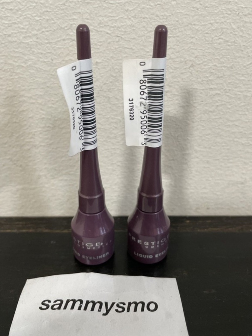 Prestige Cosmetics Liquid Eyeliner LE-06 ICON 0.1 fl oz., x2 Discontinued